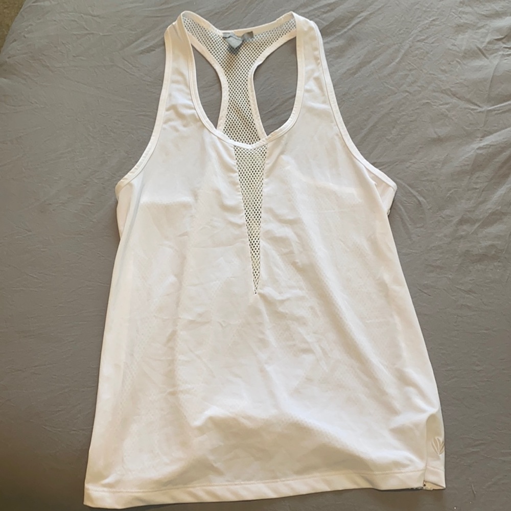 Forever 21 athletic tank top, white, XS